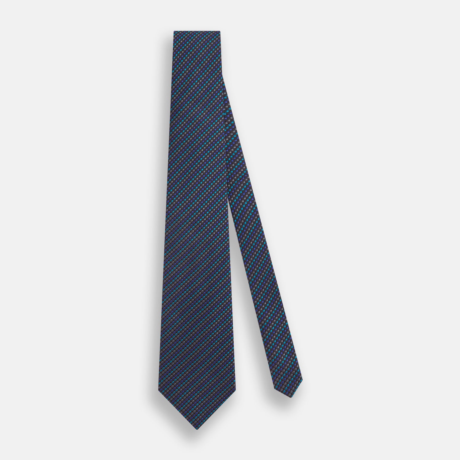 View 2 of product Navy Multi Silk Tie