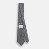 View 4 of product Blue and Gold Silk Tie