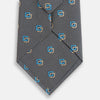 View 3 of product Blue and Gold Silk Tie