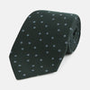 View 1 of product Pale Blue and Green Micro Dot Silk Blend Tie