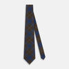 View 2 of product Blue and Brown Tartan Silk Blend Tie