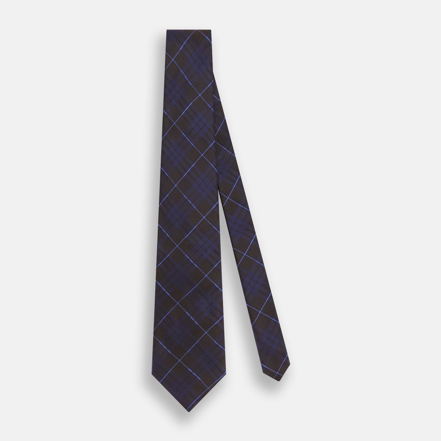 View 2 of product Green Tartan Silk Tie