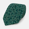 View 1 of product Forest Green Circle Printed Silk Tie OS