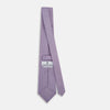 View 4 of product Lilac Dotted Roundel Patterned Silk Tie OS