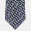 View 3 of product Lilac Hatched-Rectangle Neats Silk Tie OS