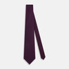 View 2 of product TIES 9.5CM LOZENGE PATTERNED PRINTED SILK BURGUNDY OS