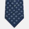 View 3 of product TIES 9.5CM ABSTRACT FLORAL PRNTD SILK AZZURRO OS