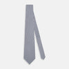 View 2 of product Pale Blue and Navy Concentric Diamond Printed Silk Tie OS