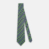 View 2 of product TIES 9.5CM TILE AND STRP PRT SILK SUPER DARK NAVY OS