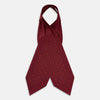View 2 of product Tulip Red Concentric Diamond Printed Silk Cravat