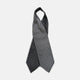Chequered Navy & White Cravat in Silk