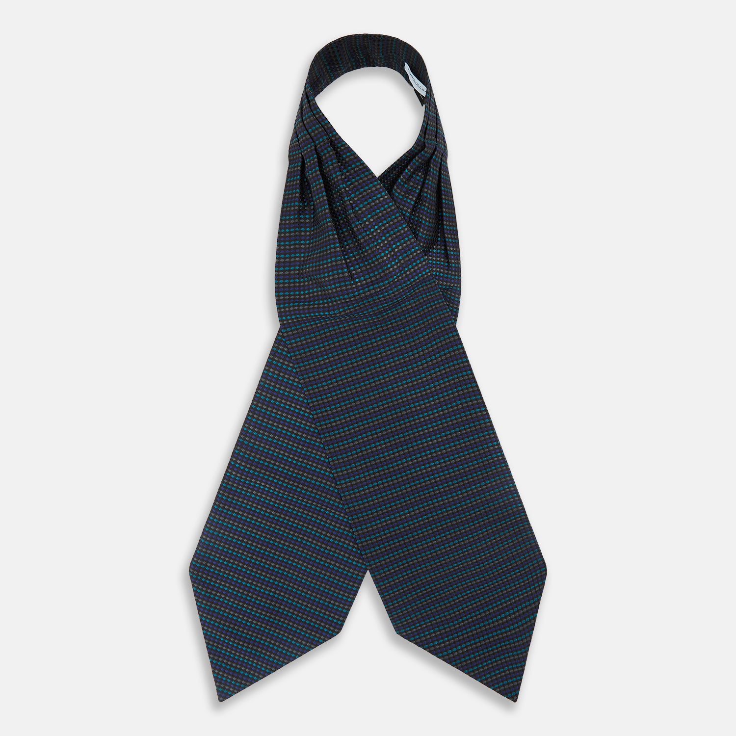 View 2 of product Navy Multi Silk Cravat