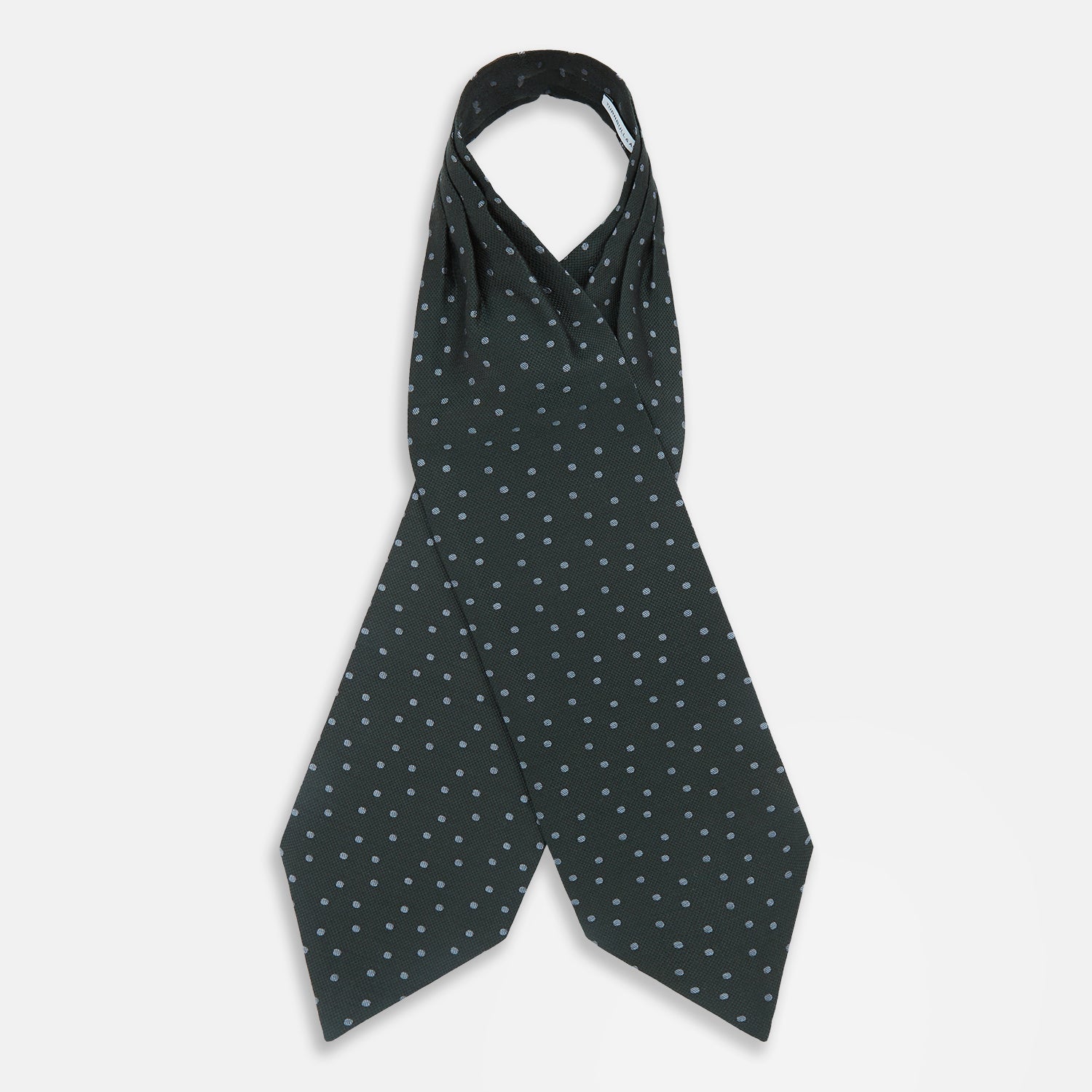 View 2 of product Pale Blue and Green Micro Dot Cravat