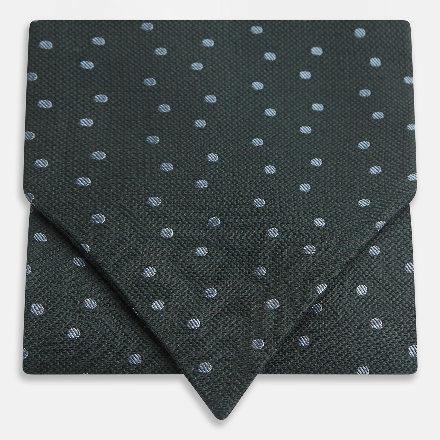 View 1 of product Pale Blue and Green Micro Dot Cravat