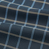 View 4 of product Navy Fine Double Check Silk Cravat