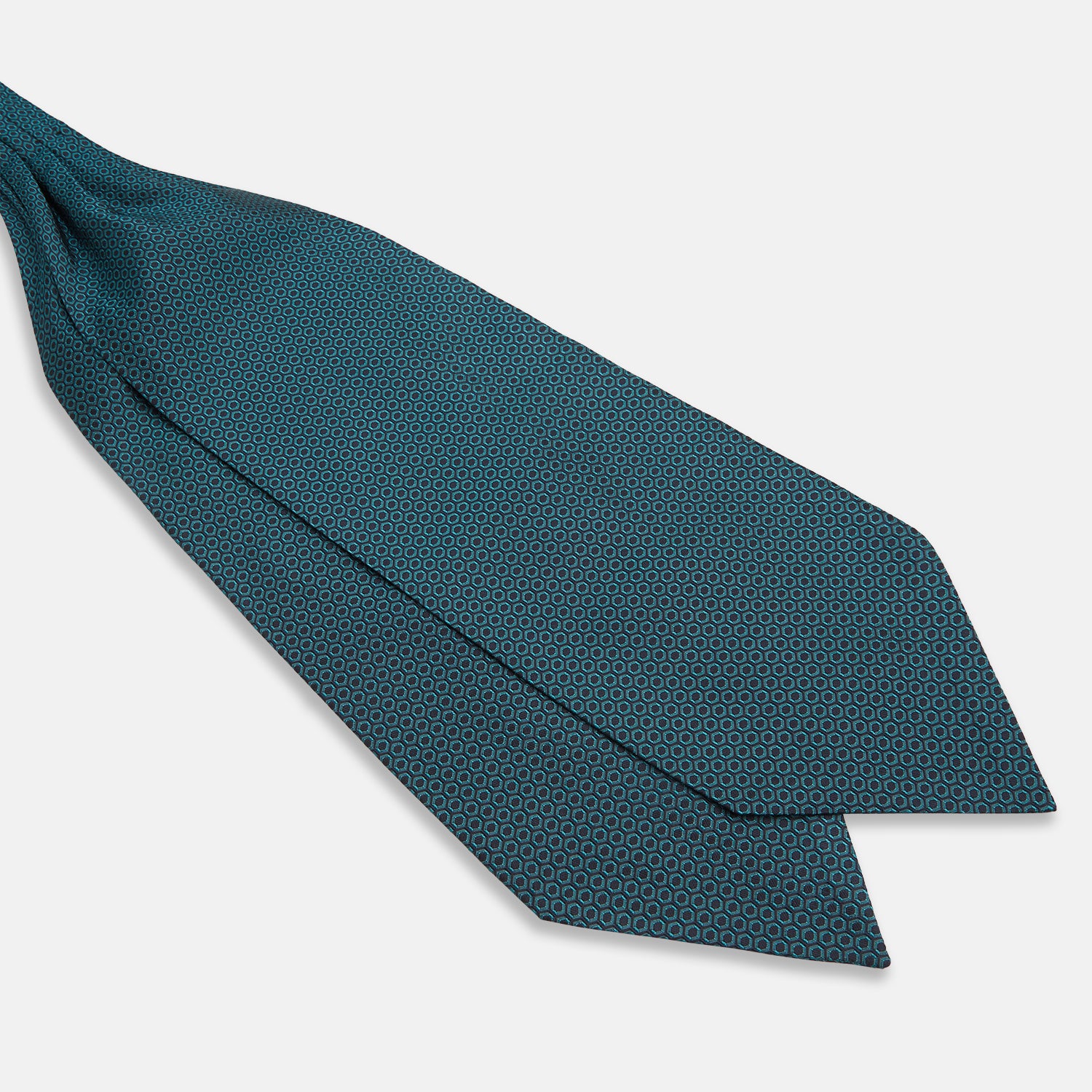 View 3 of product Turquoise Micro Hexagon Cravat