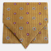 Gold Motif Silk Cravat
