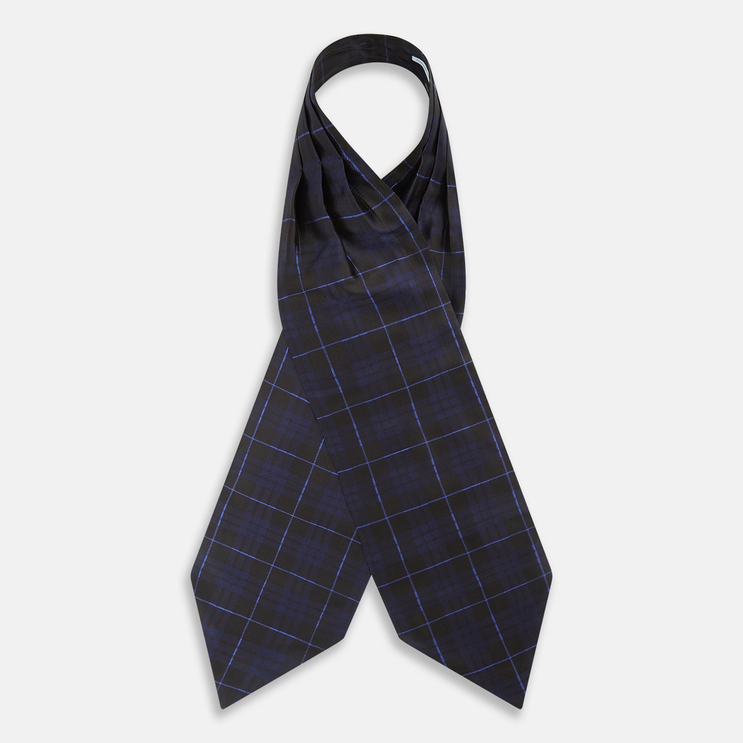 View 2 of product Green Tartan Silk Cravat