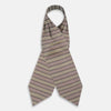 View 2 of product Brown Puppytooth Silk Cravat