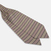 View 3 of product Brown Puppytooth Silk Cravat