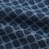 View 4 of product Navy Grid Silk Cravat