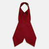 View 2 of product TIES ASCOTS CIRCLES DOTS PRNTED SILK RED OS