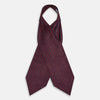 View 2 of product TIES ASCOTS STR AND DOT PRINTED SILK RED OS