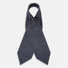 View 2 of product TIES ASCOTS FLOWER PRINTED SILK DARK NAVY 2 OS