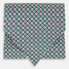 View 1 of product TIES ASCOTS GEOMETRIC MEDALLION PRINTED SILK KELLY OS