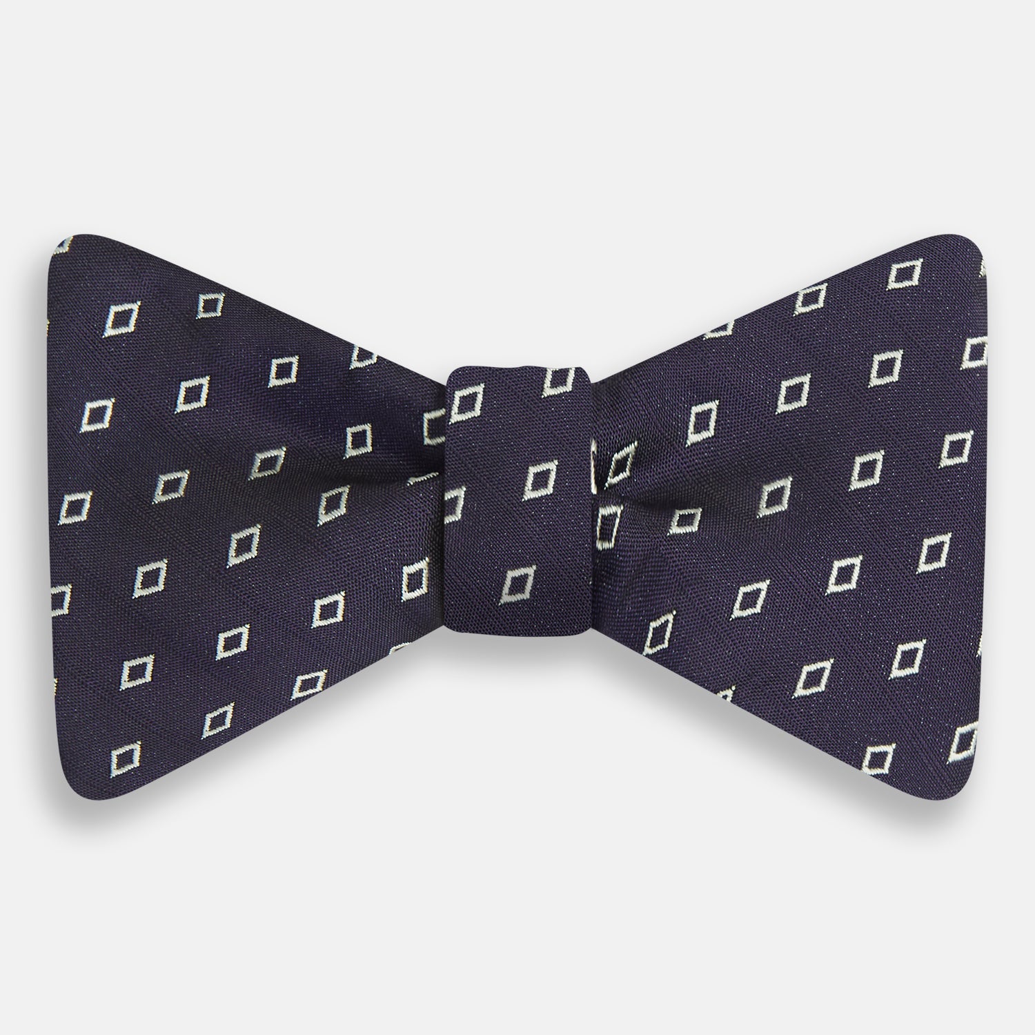 View 1 of product Blue Diamond Silk Bow Tie