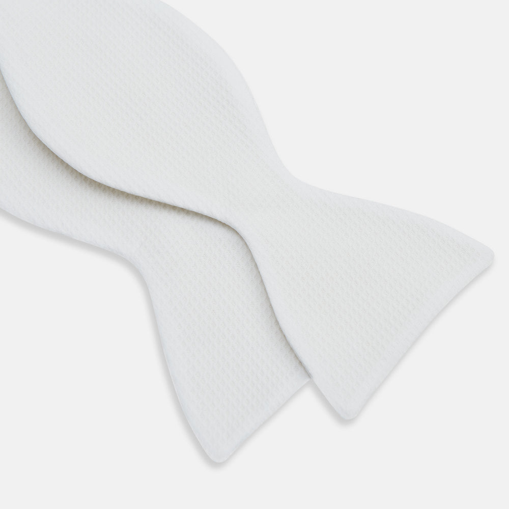 White Marcella Bow Tie