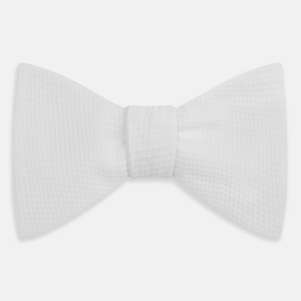 White Marcella Bow Tie