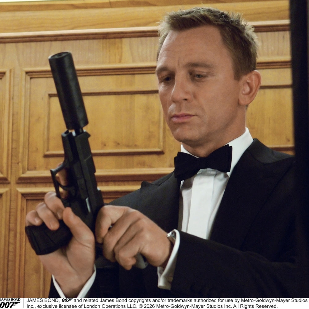 Casino Royale Shantung Silk Bow Tie As Seen On James Bond