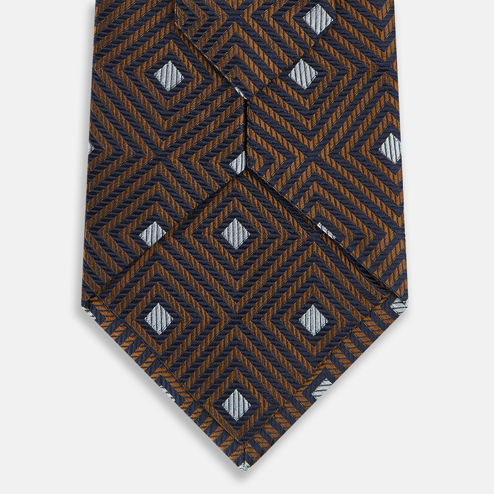 Tomorrow Never Dies Seven-Fold Silk Tie As Seen on James Bond