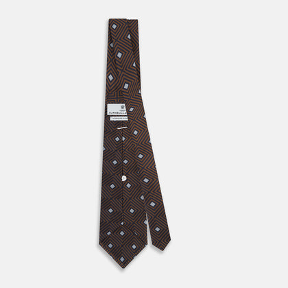 Tomorrow Never Dies Seven-Fold Silk Tie As Seen on James Bond Image 2