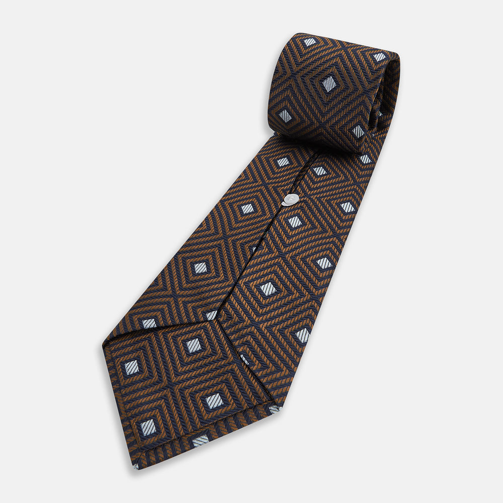Tomorrow Never Dies Seven-Fold Silk Tie As Seen on James Bond