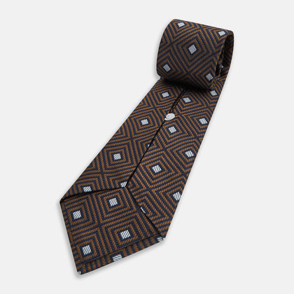 Tomorrow Never Dies Seven-Fold Silk Tie As Seen on James Bond Image 4