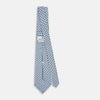 View 4 of product The Great Gatsby Seven-Fold Silk Sky Tie As Seen On Jay Gatsby