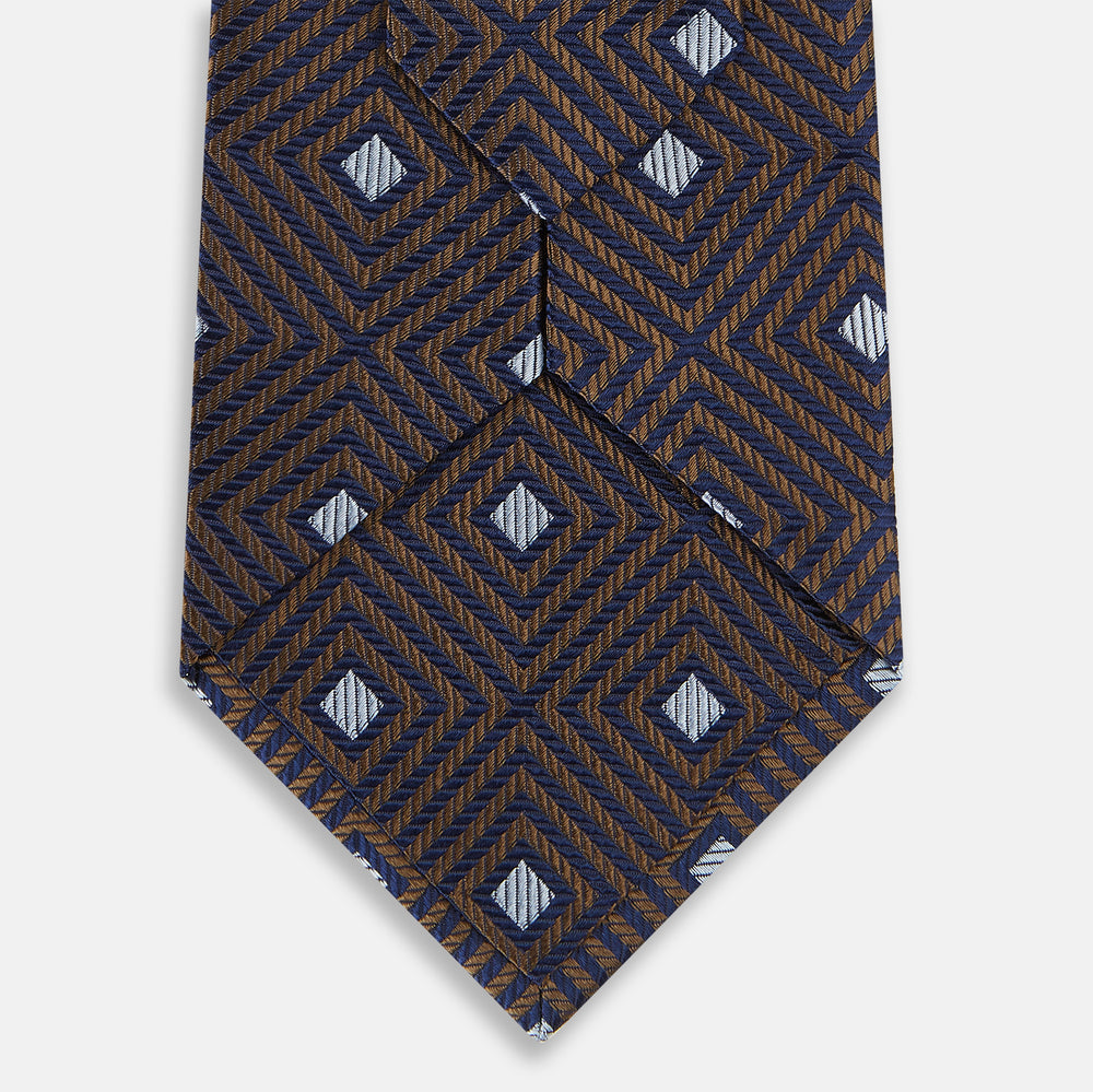 Tomorrow Never Dies Seven-Fold Silk Tie As Seen on James Bond