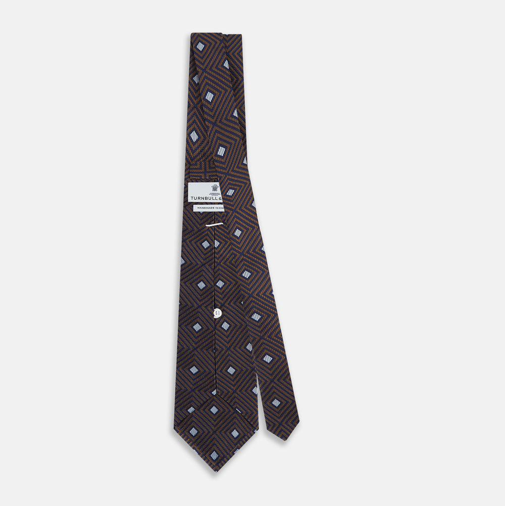 Tomorrow Never Dies Seven-Fold Silk Tie As Seen on James Bond