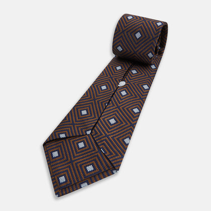 Tomorrow Never Dies Seven-Fold Silk Tie As Seen on James Bond Image 4