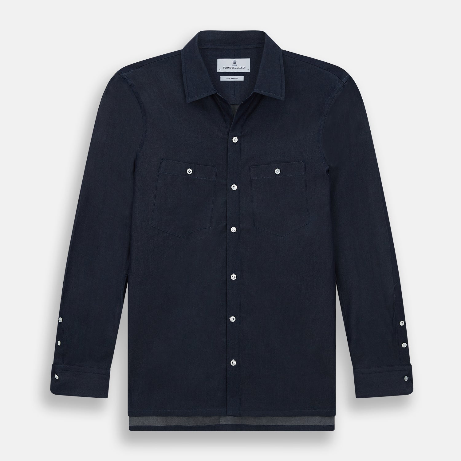 View 1 of product Navy Piccadilly Shirt