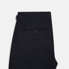 View 5 of product Navy Linen Blend Henry Trousers
