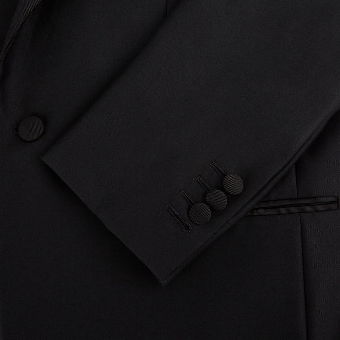 Black Single Breasted Dinner Suit Image 14