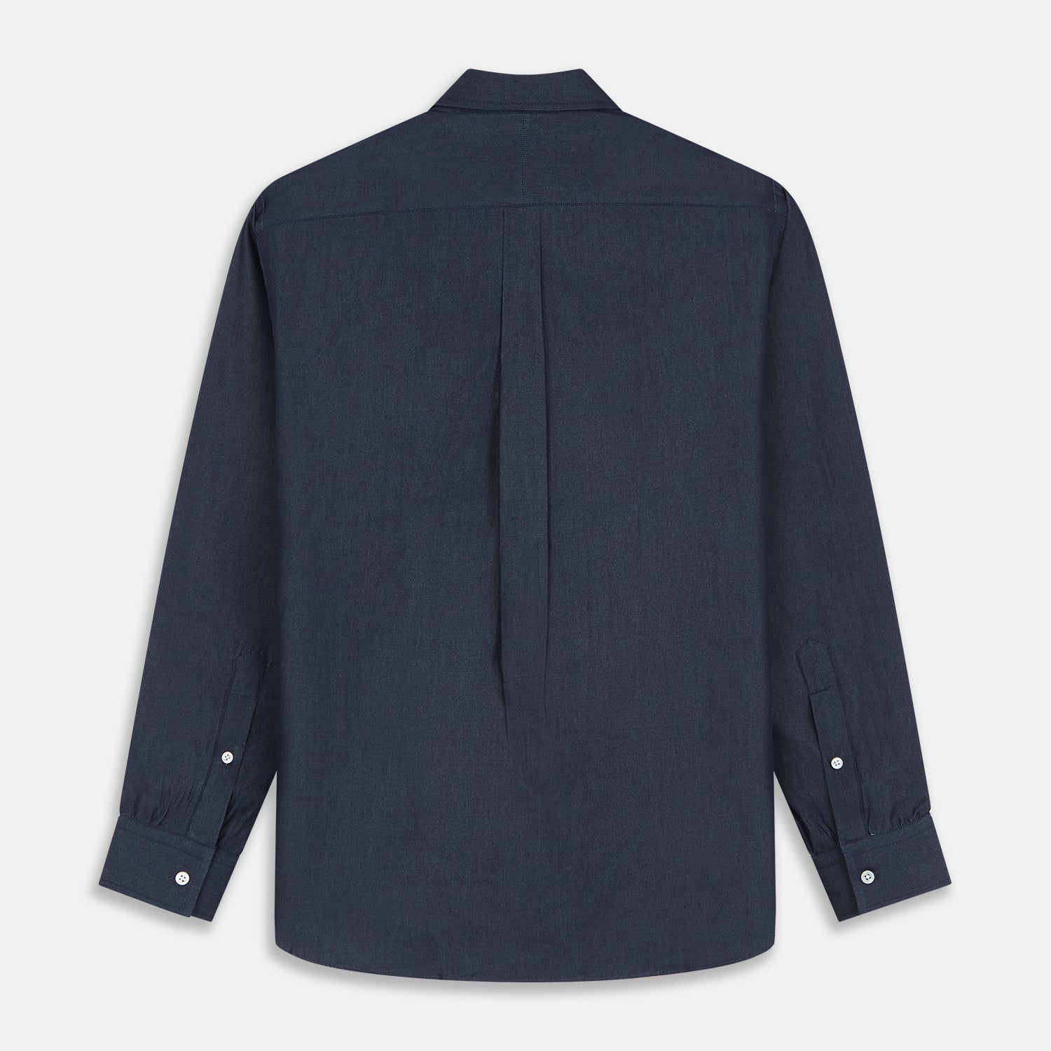 View 5 of product Blue Weekend Fit Finch Shirt With Derby Collar And Chest Pocket