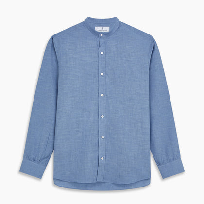 Blue Cotton Weekend Fit Blake Shirt Image 5