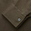View 3 of product Khaki Green Linen Weekend Fit Langston Shirt