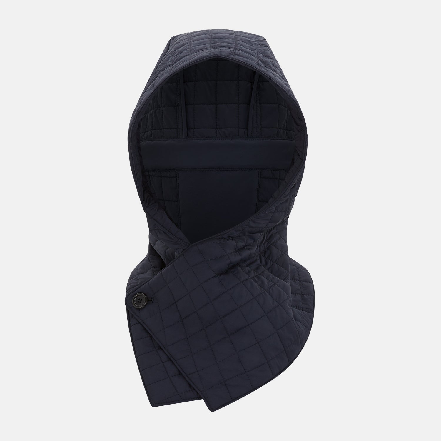 Image 1 of product Navy Quilted Hood with Neck Warmer