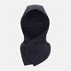 Navy Quilted Hood with Neck Warmer