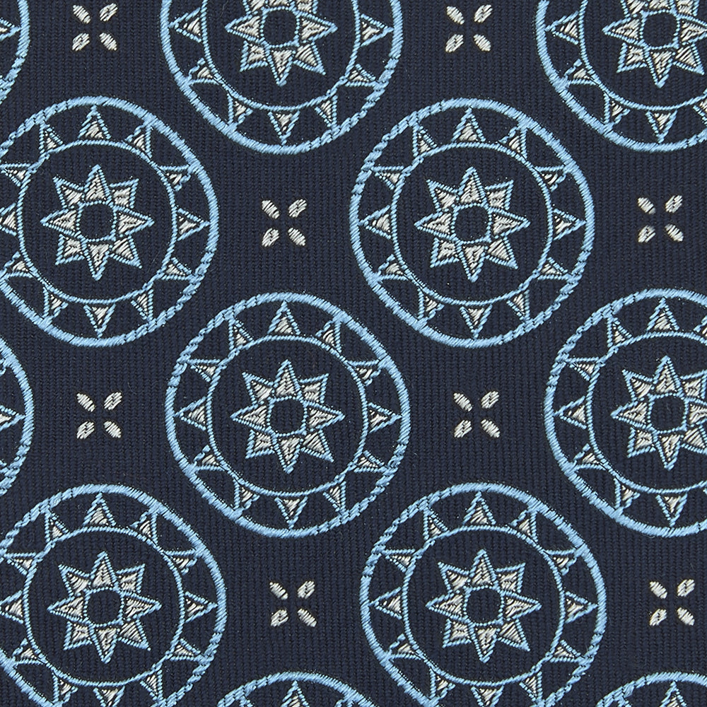 Jacquard Silk Geometric Tie